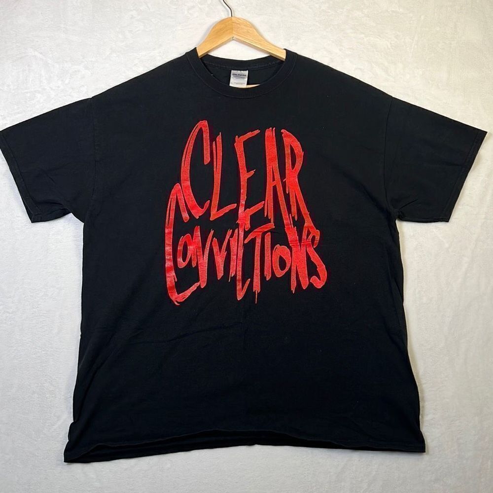 Clear Convictions band‎ merch T-shirt -Men XL
